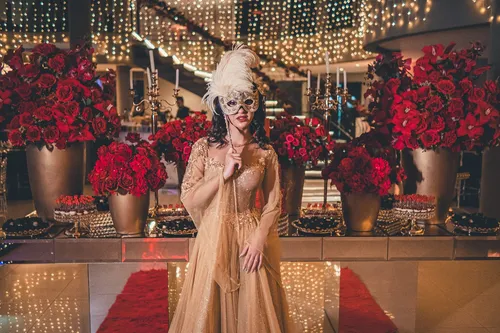 Festa de aniversário de 15 anos Debutante