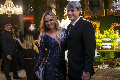 Eliana no Buffet em evento em SP
